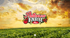 Desktop Screenshot of pattersonfarminc.com